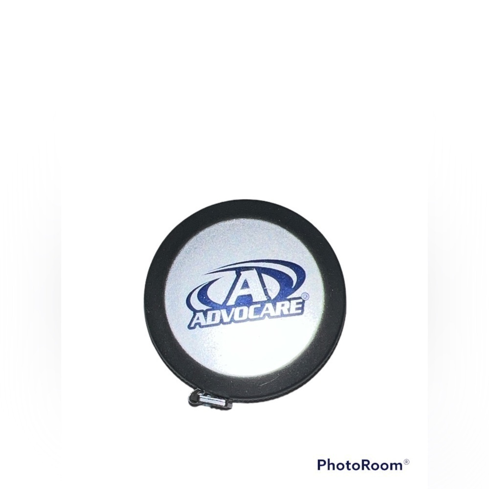 Advocare Retractable Soft Tape Measure 60 Inch Silver‎ Black Fitness Body Sewing